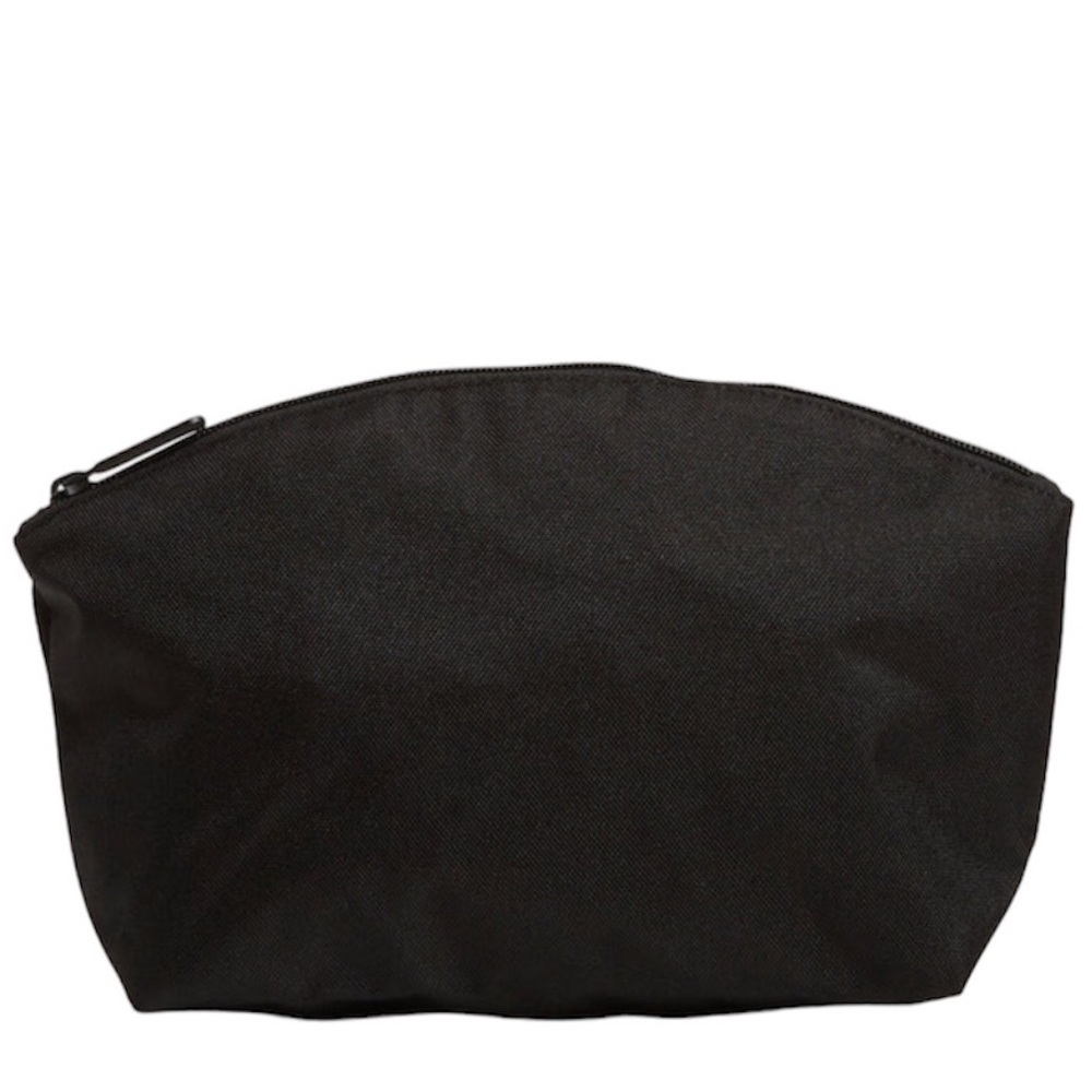 NWT $55 Vera Bradley Grand Travel Plastic-Lined Cosmetics Makeup Bag Solid Black - Picture 6 of 7